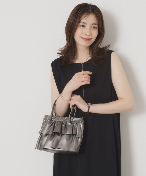 ITS'DEMO / イッツデモ ハンドバッグ | ラッフルミディトート | 詳細1