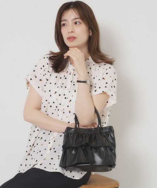 ITS'DEMO / イッツデモ ハンドバッグ | ラッフルミディトート | 詳細3