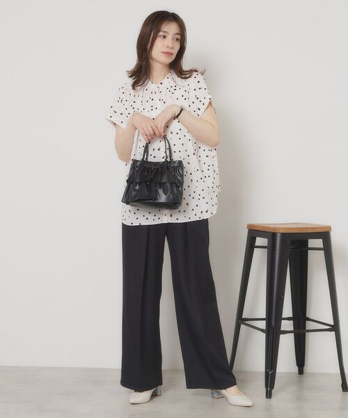 ITS'DEMO / イッツデモ ハンドバッグ | ラッフルミディトート | 詳細4