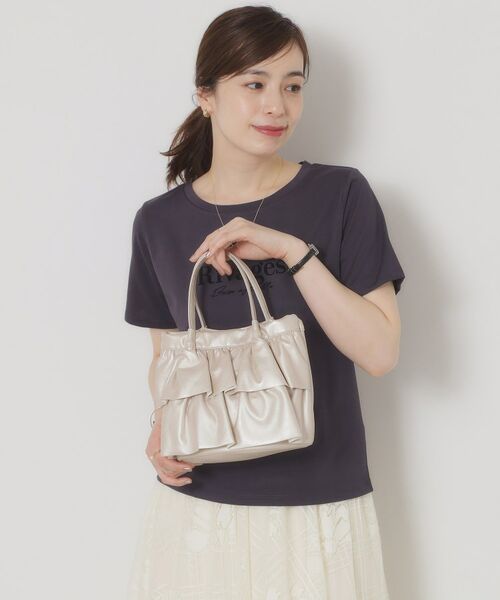 ITS'DEMO / イッツデモ ハンドバッグ | ラッフルミディトート | 詳細5