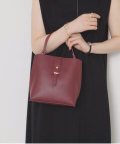 ITS'DEMO / イッツデモ ショルダーバッグ | 【2WAY】ベルト飾りミニショルダー