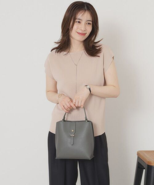 ITS'DEMO / イッツデモ ショルダーバッグ | 【2WAY】ベルト飾りミニショルダー | 詳細1