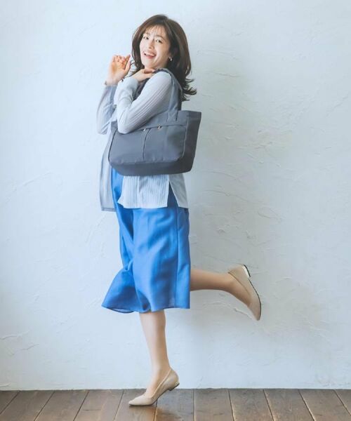 ITS'DEMO / イッツデモ トートバッグ | 【A4対応／9ポケット】ふんわり軽量トート | 詳細2