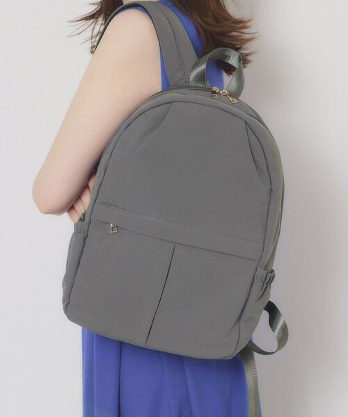 ITS'DEMO / イッツデモ リュック・バックパック | 【A4対応/9ポケット】ふんわり軽量リュック(チャコールグレー(013))