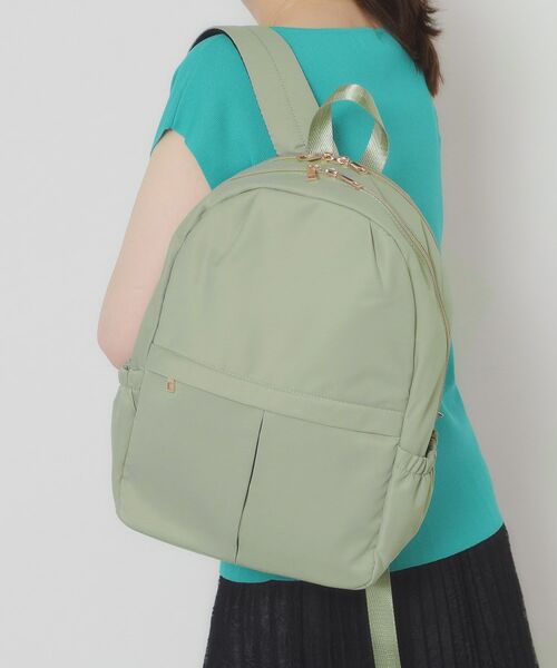 ITS'DEMO / イッツデモ リュック・バックパック | 【A4対応/9ポケット】ふんわり軽量リュック(オリーブグリーン(026))