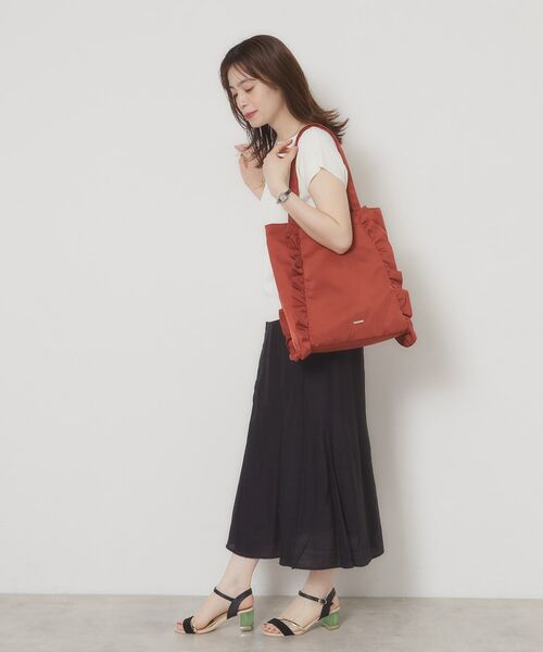 ITS'DEMO / イッツデモ トートバッグ | 【A4対応】フリルトート | 詳細12
