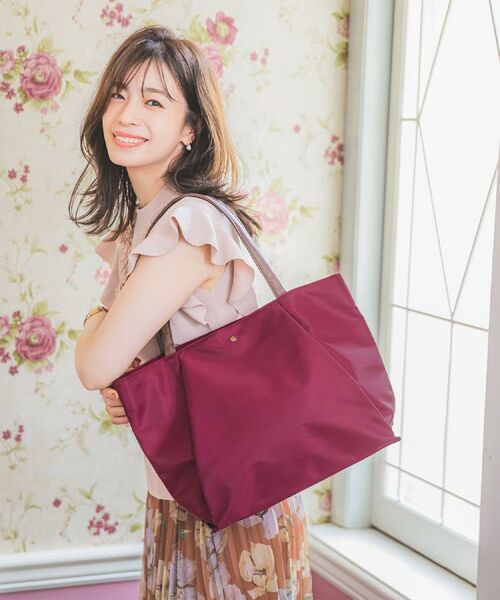 ITS'DEMO / イッツデモ トートバッグ | 【12ポケット／PC対応】合皮コンビA4トート | 詳細1