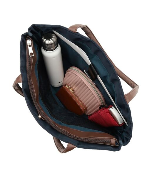 ITS'DEMO / イッツデモ トートバッグ | 【12ポケット／PC対応】合皮コンビA4トート | 詳細18