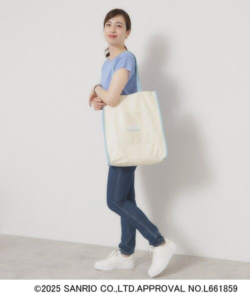 ITS'DEMO / イッツデモ トートバッグ | <サンリオキャラクターズ>クリアポケットトート【A4対応】 | 詳細11