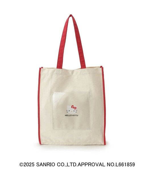 ITS'DEMO / イッツデモ トートバッグ | <サンリオキャラクターズ>クリアポケットトート【A4対応】 | 詳細14