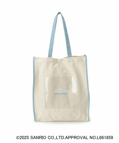 ITS'DEMO / イッツデモ トートバッグ | <サンリオキャラクターズ>クリアポケットトート【A4対応】 | 詳細16