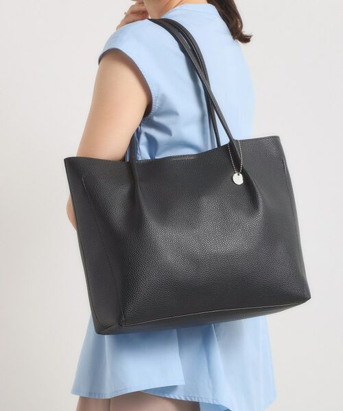 ITS'DEMO / イッツデモ トートバッグ | 【通勤】仕切りA4トート(ブラック(019))