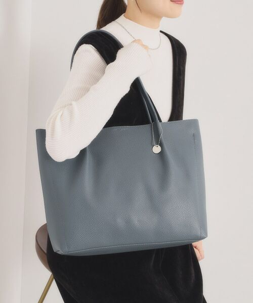 ITS'DEMO / イッツデモ トートバッグ | 【通勤】仕切りA4トート(ブルー(092))