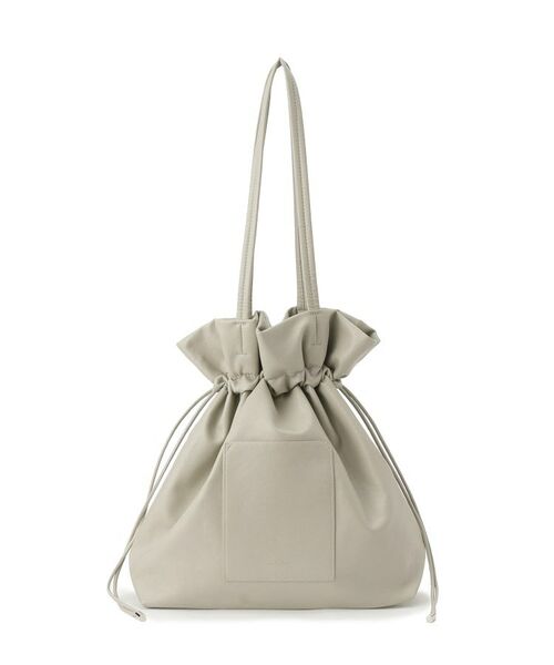 ITS'DEMO / イッツデモ トートバッグ | 【軽量／A4対応】合皮巾着トート | 詳細12