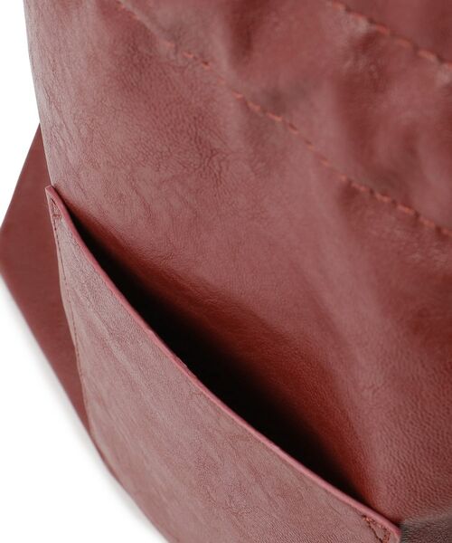 ITS'DEMO / イッツデモ トートバッグ | 【軽量／A4対応】合皮巾着トート | 詳細27