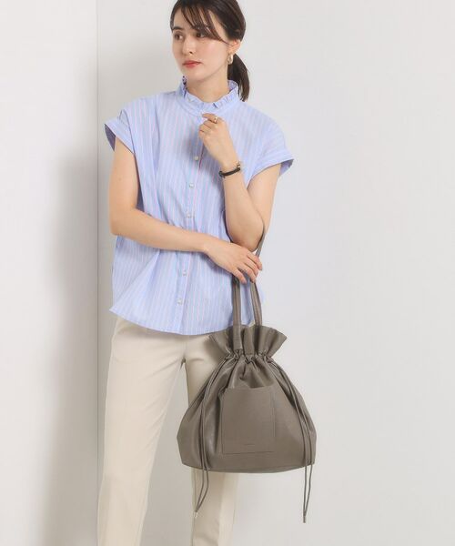 ITS'DEMO / イッツデモ トートバッグ | 【軽量／A4対応】合皮巾着トート | 詳細7