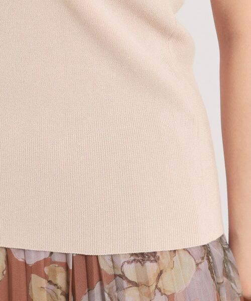 ITS'DEMO / イッツデモ ニット・セーター | 【手洗い可】花レースフリル袖ニット | 詳細22