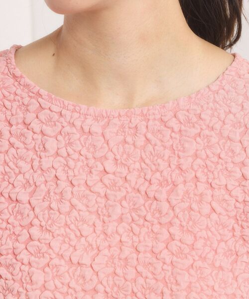 ITS'DEMO / イッツデモ カットソー | 【手洗い可】ふくれジャカードプルオーバー | 詳細16