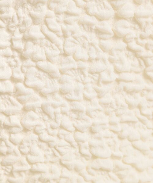 ITS'DEMO / イッツデモ カットソー | 【手洗い可】ふくれジャカードプルオーバー | 詳細4