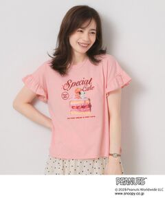 ITS'DEMO / イッツデモ Tシャツ | PEANUTS別注フリル袖Tシャツ