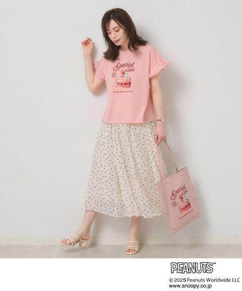 ITS'DEMO / イッツデモ Tシャツ | PEANUTS別注フリル袖Tシャツ | 詳細11