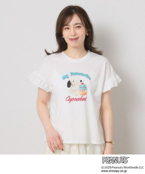 ITS'DEMO / イッツデモ Tシャツ | PEANUTS別注フリル袖Tシャツ | 詳細13