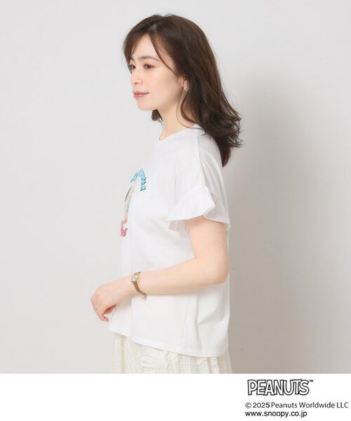 ITS'DEMO / イッツデモ Tシャツ | PEANUTS別注フリル袖Tシャツ | 詳細14