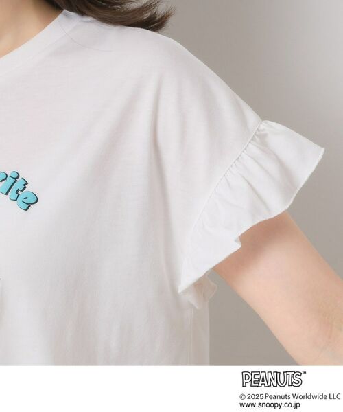 ITS'DEMO / イッツデモ Tシャツ | PEANUTS別注フリル袖Tシャツ | 詳細17