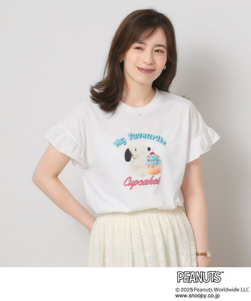 ITS'DEMO / イッツデモ Tシャツ | PEANUTS別注フリル袖Tシャツ | 詳細2