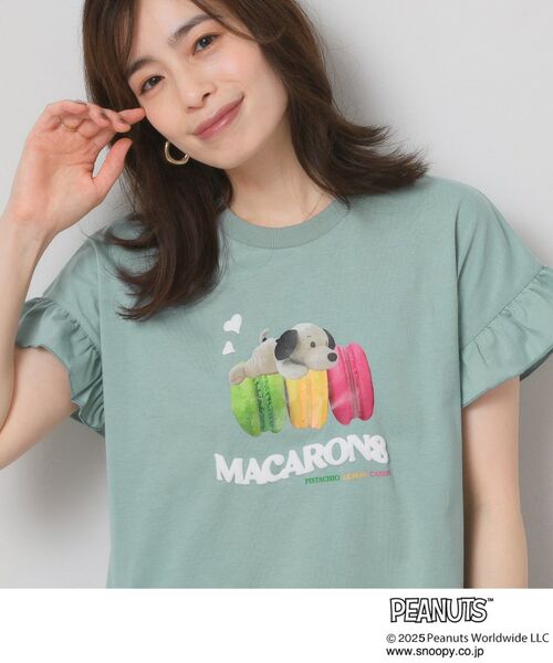ITS'DEMO / イッツデモ Tシャツ | PEANUTS別注フリル袖Tシャツ | 詳細5