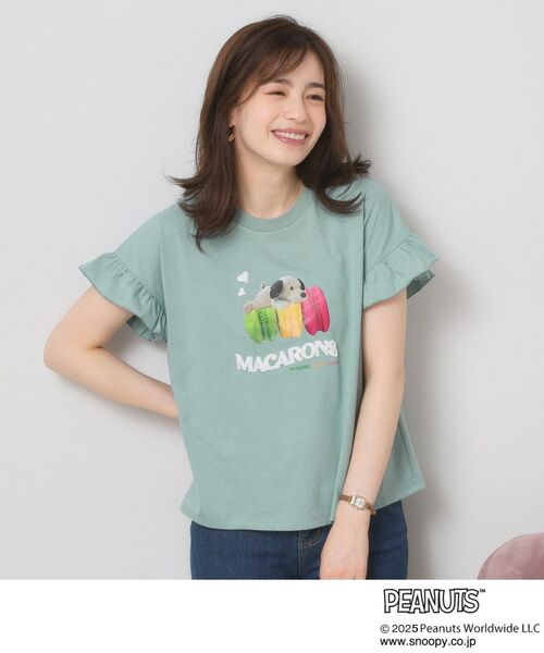 ITS'DEMO / イッツデモ Tシャツ | PEANUTS別注フリル袖Tシャツ | 詳細6