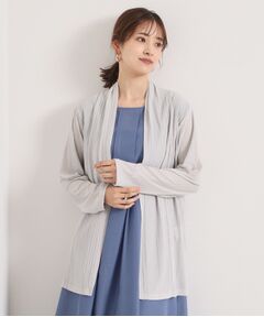 ITS'DEMO / イッツデモ カーディガン・ボレロ | 【手洗い可】シアー着流しカーディガン