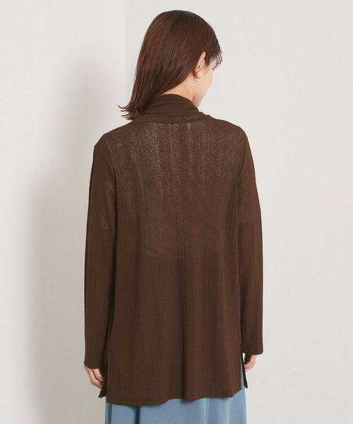 ITS'DEMO / イッツデモ カーディガン・ボレロ | 【手洗い可】シアー着流しカーディガン | 詳細16