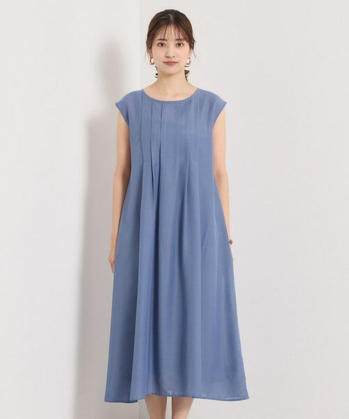 ITS'DEMO / イッツデモ ミニ丈・ひざ丈ワンピース | 【手洗い可】シアータックワンピース | 詳細15