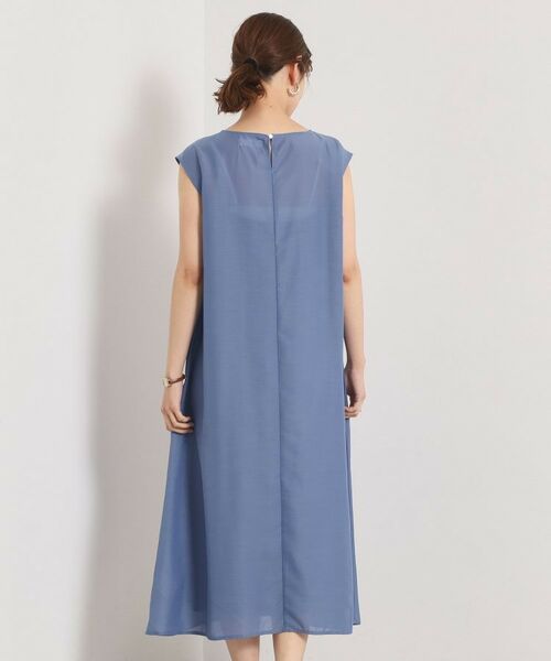 ITS'DEMO / イッツデモ ミニ丈・ひざ丈ワンピース | 【手洗い可】シアータックワンピース | 詳細17