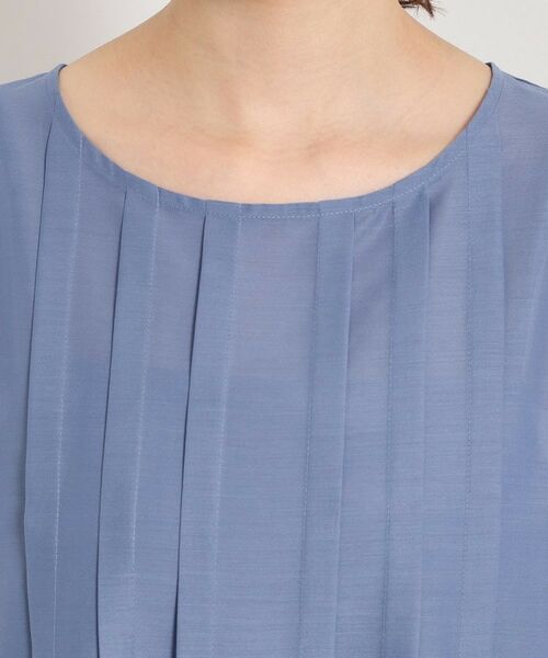 ITS'DEMO / イッツデモ ミニ丈・ひざ丈ワンピース | 【手洗い可】シアータックワンピース | 詳細18