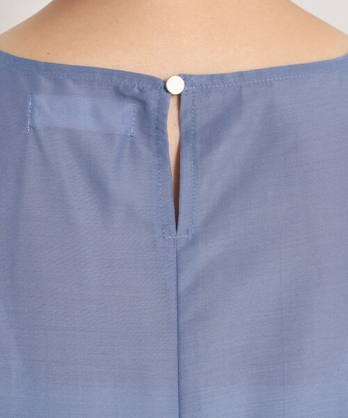 ITS'DEMO / イッツデモ ミニ丈・ひざ丈ワンピース | 【手洗い可】シアータックワンピース | 詳細19