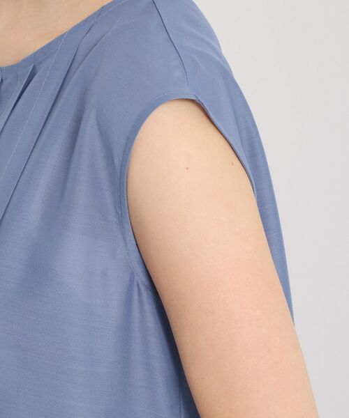 ITS'DEMO / イッツデモ ミニ丈・ひざ丈ワンピース | 【手洗い可】シアータックワンピース | 詳細20