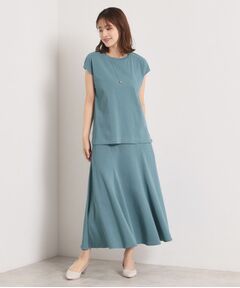 ITS'DEMO / イッツデモ セットアップ | 【洗濯機OK／ウエストゴム】製品染め風ジャージーセットアップ