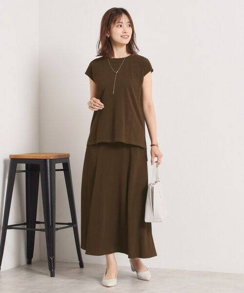 ITS'DEMO / イッツデモ セットアップ | 【洗濯機OK／ウエストゴム】製品染め風ジャージーセットアップ | 詳細11