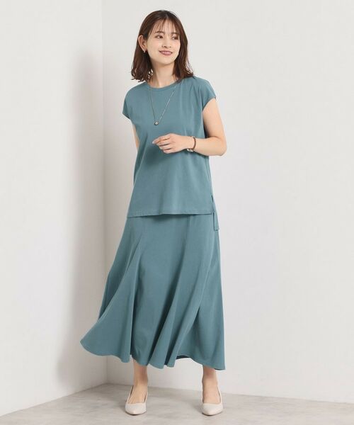 ITS'DEMO / イッツデモ セットアップ | 【洗濯機OK／ウエストゴム】製品染め風ジャージーセットアップ | 詳細17