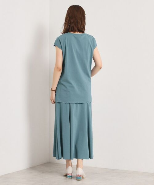 ITS'DEMO / イッツデモ セットアップ | 【洗濯機OK／ウエストゴム】製品染め風ジャージーセットアップ | 詳細24