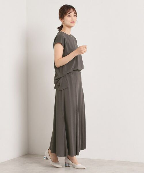 ITS'DEMO / イッツデモ セットアップ | 【洗濯機OK／ウエストゴム】製品染め風ジャージーセットアップ | 詳細4