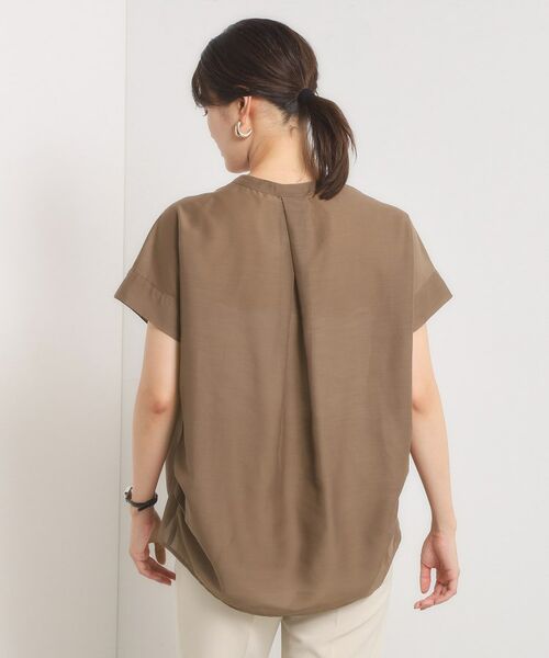 ITS'DEMO / イッツデモ シャツ・ブラウス | 【手洗い可】シアー裾タックブラウス | 詳細22