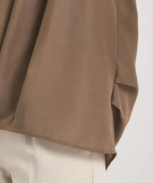 ITS'DEMO / イッツデモ シャツ・ブラウス | 【手洗い可】シアー裾タックブラウス | 詳細25