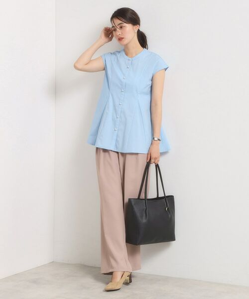 ITS'DEMO / イッツデモ シャツ・ブラウス | 【手洗い可】ペプラムブラウス | 詳細3