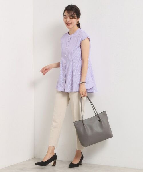 ITS'DEMO / イッツデモ シャツ・ブラウス | 【手洗い可】ペプラムブラウス | 詳細7