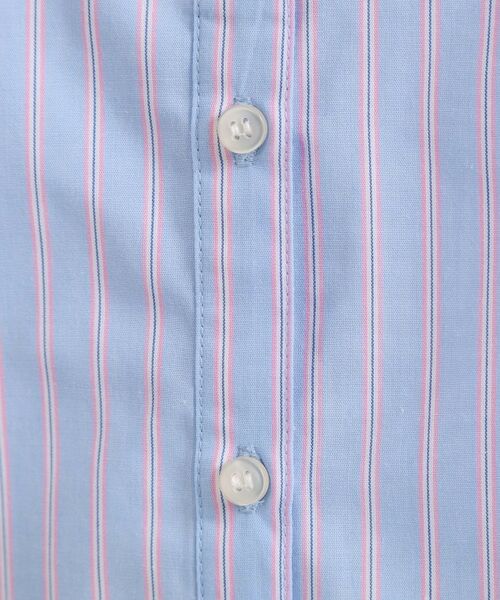 ITS'DEMO / イッツデモ シャツ・ブラウス | 【手洗い可】スタンドフリルストライプブラウス | 詳細15