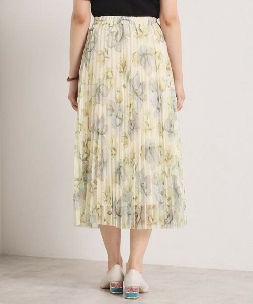 ITS'DEMO / イッツデモ スカート | 【手洗い可／ウエストゴム】花柄チュールスカート | 詳細16