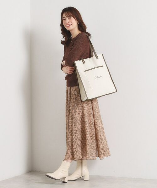 ITS'DEMO / イッツデモ トートバッグ | 【推し活／A4対応】合皮パイピングキャンバストート | 詳細10